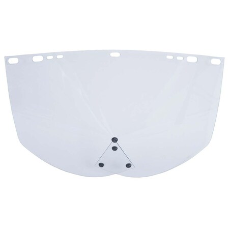Jackson Safety F30 Acetate Face Shield, 9 x 19, Clear, Reusable 29060